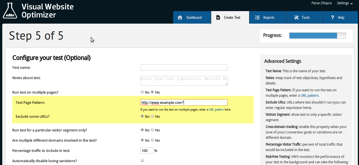 Multiple pages test
